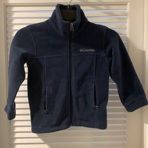 Columbia Navy XXS (4/5) Unisex Fleece Jacket
